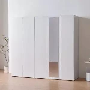 [라자가구] 비바 오브 2000 전신거울 옷장 세트 LJY376