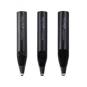 벨트, 시계 밴드, 스트랩 및 가죽 공예용 타원형 홀 펀치 3개, DIY용 커터 도구 키트