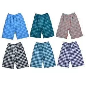 남자 여름 잠옷 바지 체크 남자 빅사이즈 여름잠옷바지 남성여름잠옷 파자마