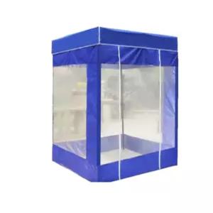 소형 천막 주차장 간이 부스 발렛 텐트 캐노피 그늘막 방수 캐노피천막 차고 행사용 이동식