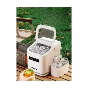 Wellcome 제빙기 소형 학생 기숙사 미니 원형 가정용 기계 만들기 지능형 자동 완전 얼음 야외161567