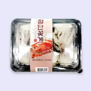 [동방유통] 국내산 손질 냉동 절단꽃게 600g(1팩)