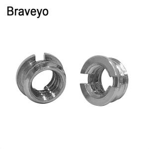 도니식  카메라 나사 변환 너트 삼각대 모노포드 볼헤드 마운트 Dslr용 사진 액세서리 M6 1/4-3/8 10 개/로