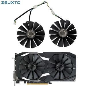 티129215 asus 호환 STRIX RX 470 580 570 GTX 1050Ti 게임용 비디오 카드 냉각 팬용 SM 95mm 쿨러 팬