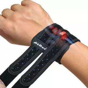 TFCC 눈물을 위한 HiRui 손목 보호대 피트니스 역도 테니스 건염 터널 관절염 를 조절 가능한 밴드 랩 지원