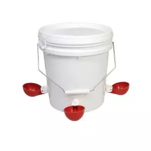 자동컵니플급수기 B형 1호 10리터병아리물통 닭급수기 니플 니플물병 물통