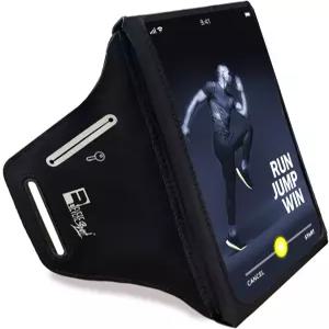 케이스가 켜져 있는 휴대폰용 리비어스포츠 방수 러닝 암밴드 오터박스 라이프프루프 홀더 호환