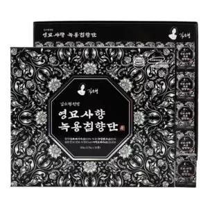 녹용침향단 선물세트 건강침향환 3.75g 32환 영묘사향 침향환