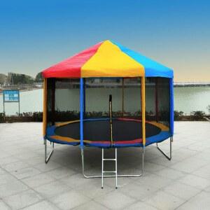 대형 방방 트램펄린 캠핑 펜션 점핑머신 엘가나