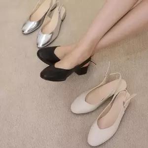 웨지힐 여성화 키높이 토오픈 구두 펌프스힐 샌들-WFNSKZ9