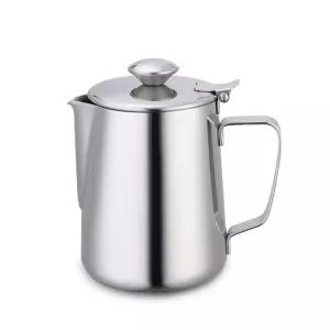 우유 스팀 바리스타 저그 스텐 뚜껑