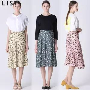 [리스트][리스트] 카모플라쥬 언발 스커트