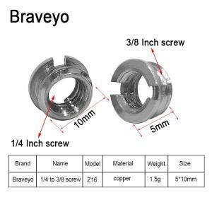 도니식 1/4 ~ 3/8 인치 나사  카메라 어댑터 변환 너트 세트 삼각대 모노 포드 볼 헤드 마운트 액세서리 전