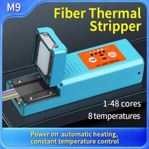 COMPTYCO AUA-M9 광섬유 열 스트리퍼 플라이어 가열 와이어 슬리터 리본