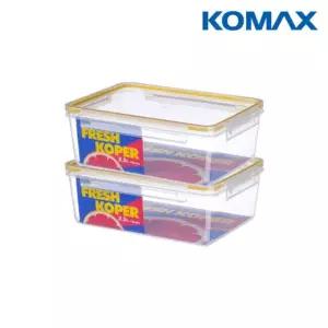 코멕스 밀폐용기 프레시코퍼 직4호 2.5L X 2개