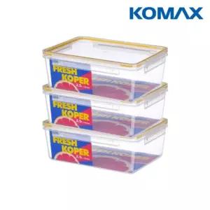 코멕스 밀폐용기 프레시코퍼 직4호 2.5L X 3개