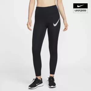 나이키 여성 템포 스우시 런 하이웨스트 7/8 러닝 레깅스 HV2305-010 951178