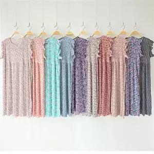 주름 심플 어깨 프릴 나시원피스 10컬러