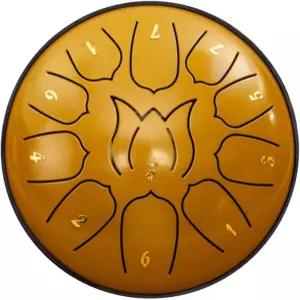 야외용 레인드럼 11 Note 6인치 정원용 스틸 탱크드럼 차임 핸드 판드럼 탱드럼 가방이 달린 뮤직북