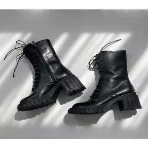 여성 워 커 힐 부츠 부티 100253