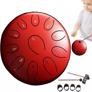 정원용 레인드럼 야외용 스틸 탱크드럼 악기 명상 핸드팬 미니 탠드럼 사운드 요가 선용