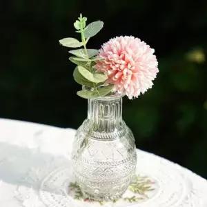 크리스탈 아즈텍 보틀 화병 3sizs) S) 빈티지무드 킨포크스타일 빈티지꽃병 빈티지화병