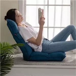 모던 스퀘어체어 180도 각도조절 좌식소파 리클라이너 소파베드 좌식의자 쿠션좌식의자