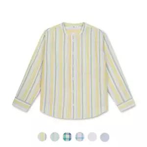 [탑텐키즈] 남아 리넨 코튼 긴팔 셔츠_MKC2WC1011