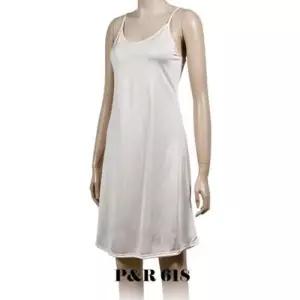 부드러운 촉감 여성 끈조절 이너겸 원피스 슬립 미니 런닝 반