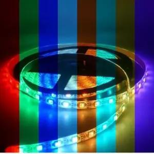 5M 에폭시 조명 LED바 5V 자동차 RGB 인테리어 튜닝