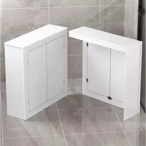 머스코 보일러 분배기 커버 배관 가리개 계량기 구멍마개 캐비닛