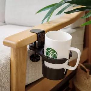책상 094AEZ14 테이블 텀블러 컵홀더 (사무실 캔 맥주 홀더 스탠리 호환 집게 받침 거치대 받침