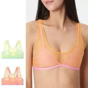 [Calvin Klein ]CK 캘빈클라인 여성 브라렛 메쉬 노와이어 브라