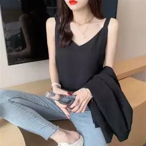 면접블라우스 슬리브리스 정장민소매 여름 오피스룩 캐주얼옷