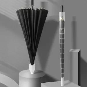 TBZ 빗물차단 16K 자바라 물받이 장우산 여름필수품 긴우산