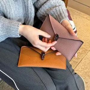 소가죽 여자 장지갑 버클 지갑 학생 회사원 선물 여자지갑