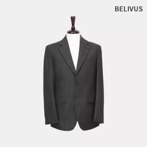 [빌리버스]빌리버스 남자 겨울 클래식 헤링본 울블렌드 싱글 자켓 정장 BVOT175