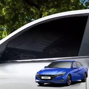 TBZ 아반떼CN7 차량용 모기방충망 햇빛가리개 햇빛가리개세트