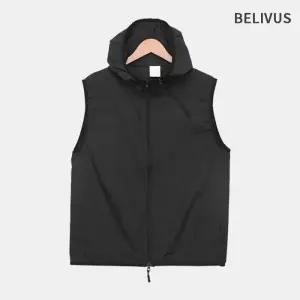 [빌리버스]빌리버스 남자 후드 바람막이 조끼 우븐 투웨이 베스트 BRAT097