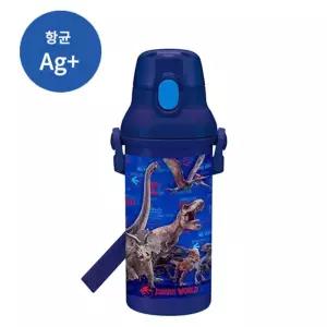 (튼튼)쥬라기 월드 원터치 물통 480ml 563744 물병 휴대 휴대용 보틀 디자인 용텀블러 용틀 다용도 음료