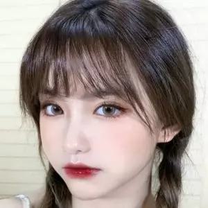 여성 인모 정수리가발 앞머리피스 인조가발