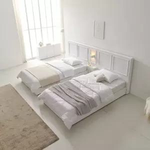 보루네오 하임힐 호텔식 수납침대 SS LED협탁1개 (CL라텍스독립) DB4020