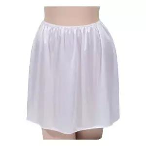 부드럽고 찰랑찰랑한 여성 베이직 속치마 슬립잠옷