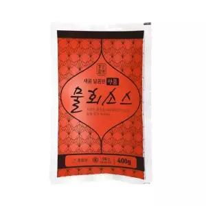 새콤달콤 시원한 물회소스400g3팩 매실넣은 소스