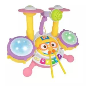 노래하는 뽀로로 미니드럼 악기놀이 노래 심벌 마이크 스틱 연주 소품 역할놀이 선물