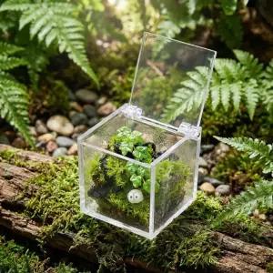 [키득키득]자연이끼 화산석 제주애기모람 테라리움 만들기 패키지