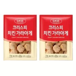 사세 크리스피 치킨가라아게 1kg+1kg 어린이간식