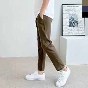 스키니 DON 1846 9부밴딩슬렉스남자바지 트레이닝바지 캐주얼