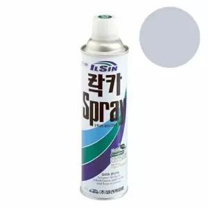 일신 락카 스프레이 은색 420ml