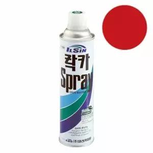일신 락카 스프레이 적색 420ml